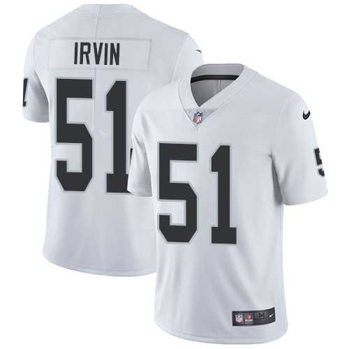 Nike Oakland Raiders #51 Bruce Irvin White NFL Vapor Untouchable Limited Jersey,We sell and wholesale Nike Oakland Raiders #51 Bruce Irvin White NFL Vapor Untouchable Limited Jersey on line form chian!